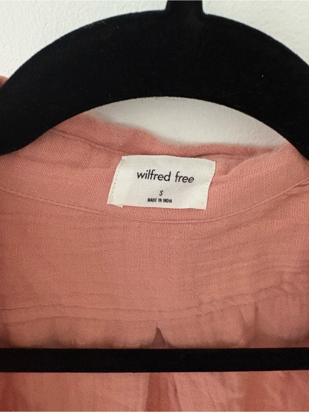 Aritzia Dusty Rose oversized button up - Picture 3 of 3